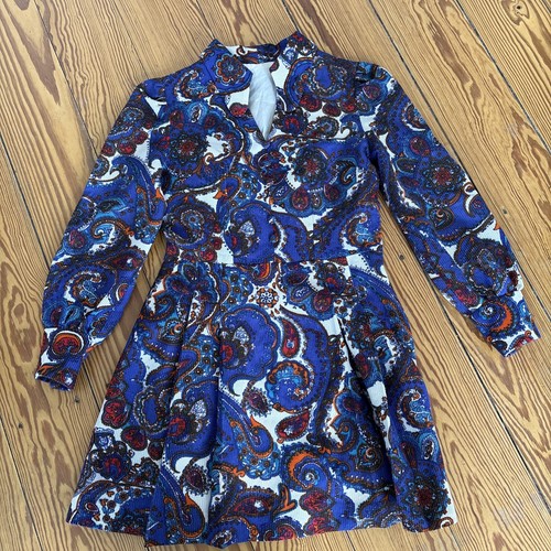 Kleid 60er 70er true vintage - kleid,