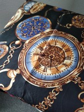 Tuch Seide Top Design Handgerollt gebraucht ca.88x88 cm