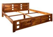 Kolonialstil Doppelbett Natur