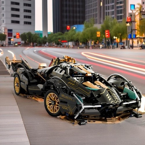 1314 teile auto klemmbausteine - auto,