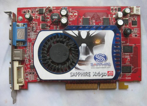 Sapphire radeon x1650 - radeon, 512m