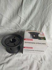Gusseisen Stövchen Schwarz