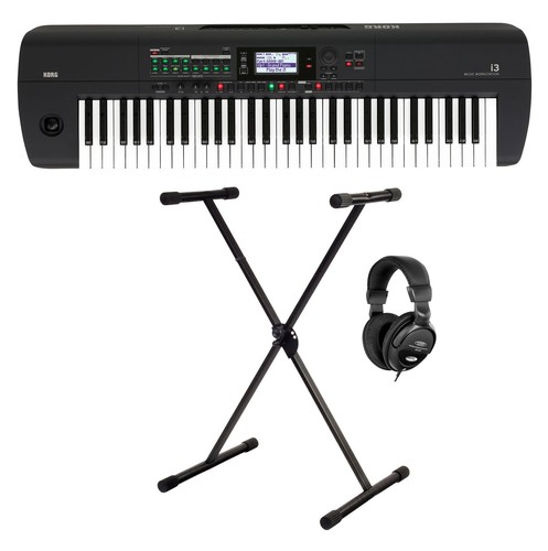 Korg music workstation - music,