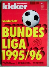 kicker Sonderheft Bundesliga 1995/1996, 95/96  (top Zustand)
