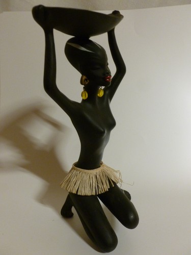 Alte figur afrikanerin - afrikanerin, mit