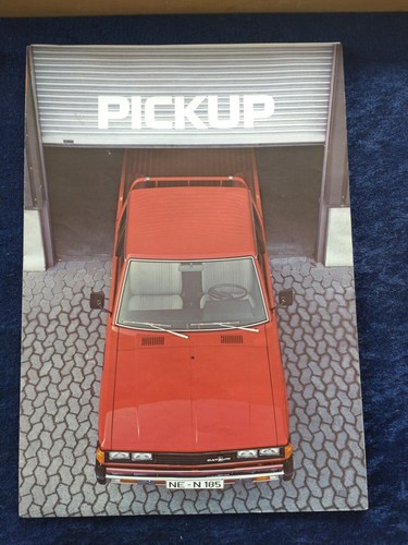 Datsun pickup prospekt - datsun,