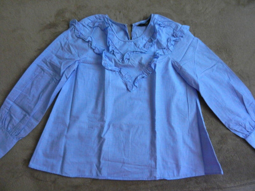 Zara bluse hellblau - ,