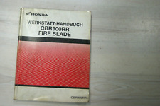 Honda CBR 900RR 2 ab 2002 SC44   Werkstatt Handbuch Reparatur Anleitung