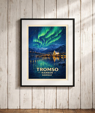 Tromso Harbor Norway Northern