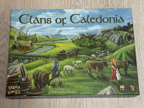 Spiel brettspiel clans of - -,