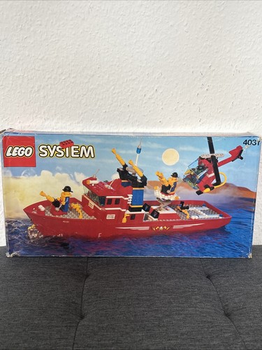Lego 4031 feuerwehr boot - 4031, /