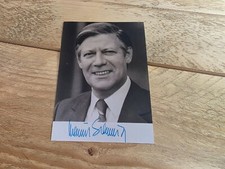 HELMUT SCHMIDT Repro-Autogramm