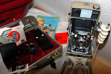 LINHOF TECHNIKA70 m.Stativ,2 Schneider-Kreuz.Objektiven,Koff.,Zubehör-TOPZUSTAND