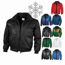 Arbeitsjacke Pilotenjacke Winterjacke 4 in1 Herren Winter Berufsjacke Qualitex
