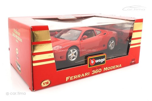 Ferrari 360 modena rot bburago - ferrari,