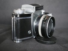 sehr schöne Exakta mit Carl Zeiss Jena Tessar 2,8/50 No. 7099351