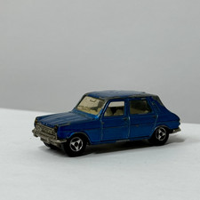 Majorette No. 234 Simca 1100 TI Blaumetallic Maßstab 1:60 Made In France