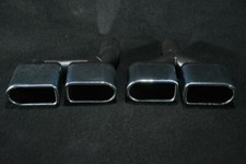 Endrohre Auspuff Blende Auspuffblenden Doppelendrohr 4003108010 4003108009