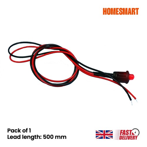 Rot blinkende led - rot,