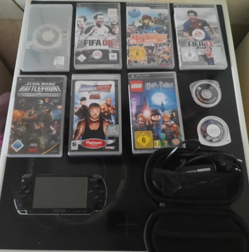 Psp konsole 2004 mit spiele - mit,