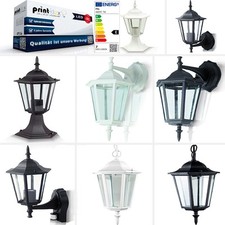 Rustikale LED Garten Aussenleuchte Außen Garten Steh Leuchte Wandleuchte Laterne