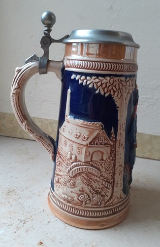 Bier krug seidel keramik - seidel,,