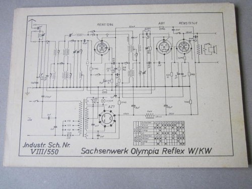 Sachsenwerk olympia reflex - sachsenwerk,