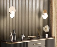 EUR 4,87/qm / Tapete Marburg 33396 Moderne Metalloptik Titan Akustik-Paneele