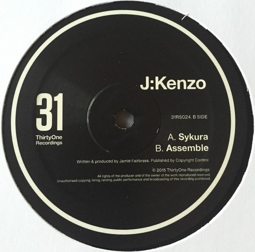 Kenzo sykura 12 vinyl - j:kenzo,