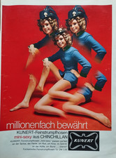 ORIGINAL REKLAME WERBUNG 1972   KUNERT   Strumpfhose,