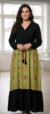 Abaya maxi kleid hijab - ,