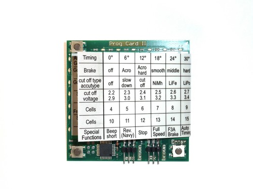 Programmierkarte für - ii,