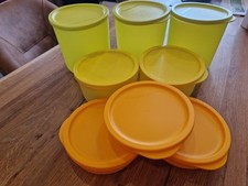 Tupperware Frische Runde Set (9 Behälter), 3 x 1,1 Liter, 3 x 530 ml, 3 x 200 ml