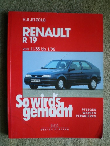 Renault reparaturbuch - 19,