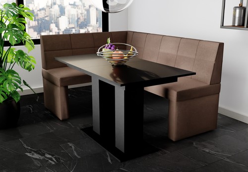 Eckbankgruppe 196x142 blake - 196x142,