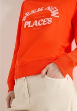 Cecil embroidery sweatshirt - -,