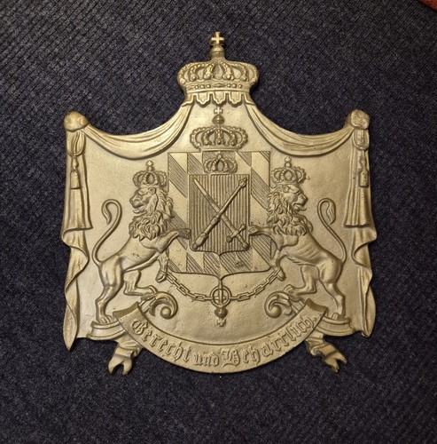 Alte wandplakette bayerisches - wandplakette/,