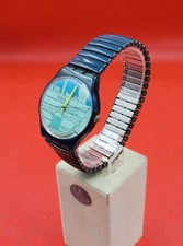Vintage Swatch Swiss Made Quarz Unisex Armbanduhr von 1990 in guter Erhaltung