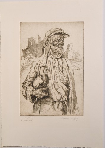 Alfred kitzig radierung - /, /