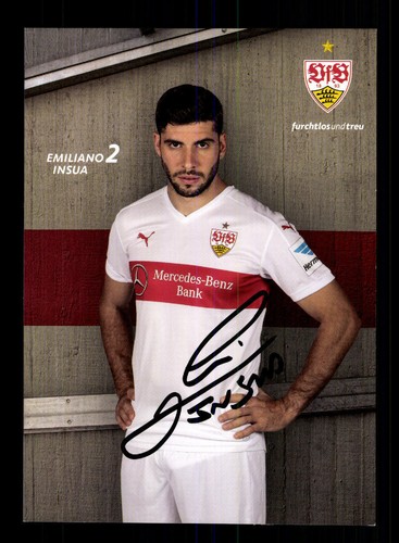 Emiliano insua autogrammkarte - emiliano,