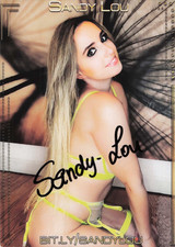 Sandy lou autogramm - sandy,