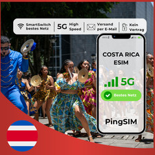 ESIM COSTA RICA | OHNE VERTRAG