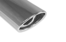 FOX Sportauspuffanlage ab Kat Renault Twingo C06, Bj. 1993-2007, 115x85mm re/li