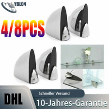 Verstellbare Glasregal Halterung Glasbodenträger Glashalter Wandmontage für Glas