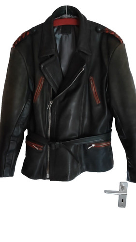 Motorradlederjacke herren hain - motorradlederjacke,