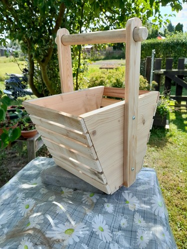 Holz korb verkaufen deko - verkaufen,