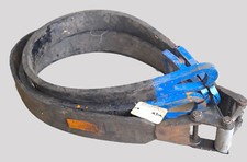 3x Bandseil Hebeband 2.500 kg Gummi Rundschlinge Anschlagmittel Anschlagseil