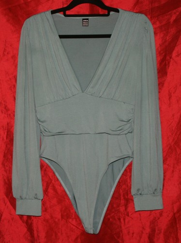Damen langarm body mint shein - langarm,