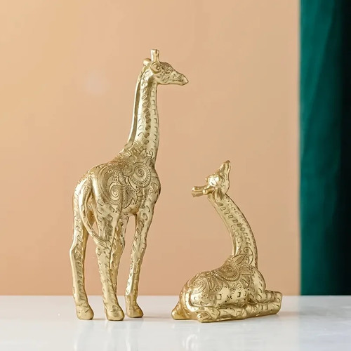 Giraffen figuren set harz - set,