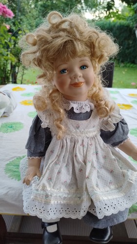 Porzellan puppe sammlerstück - puppe,